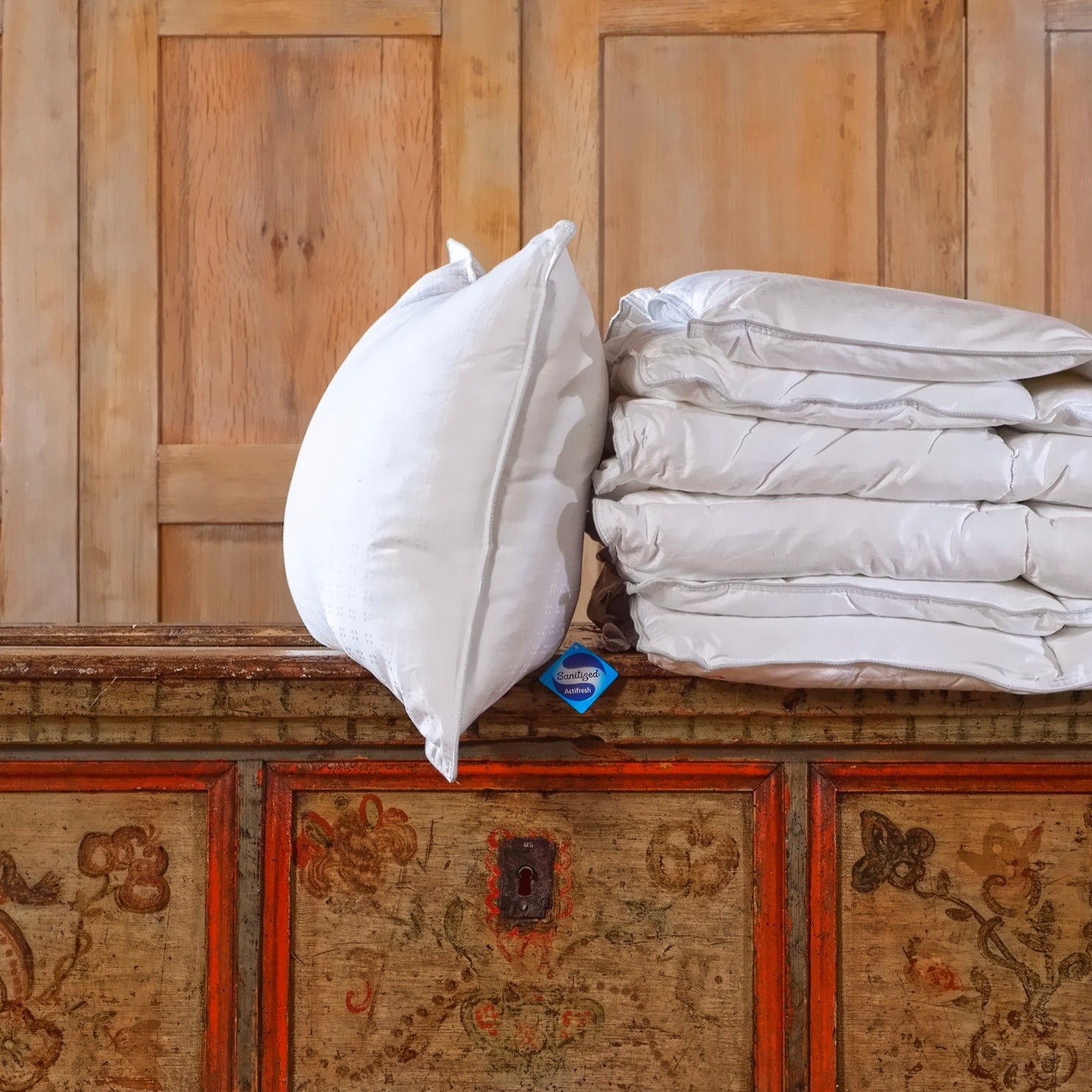Sanitized® Anti Allergy Microfibre Pillow — Cuddledown
