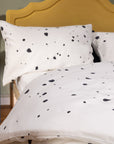 Spotty Cotton Sateen Duvet Cover — Cuddledown