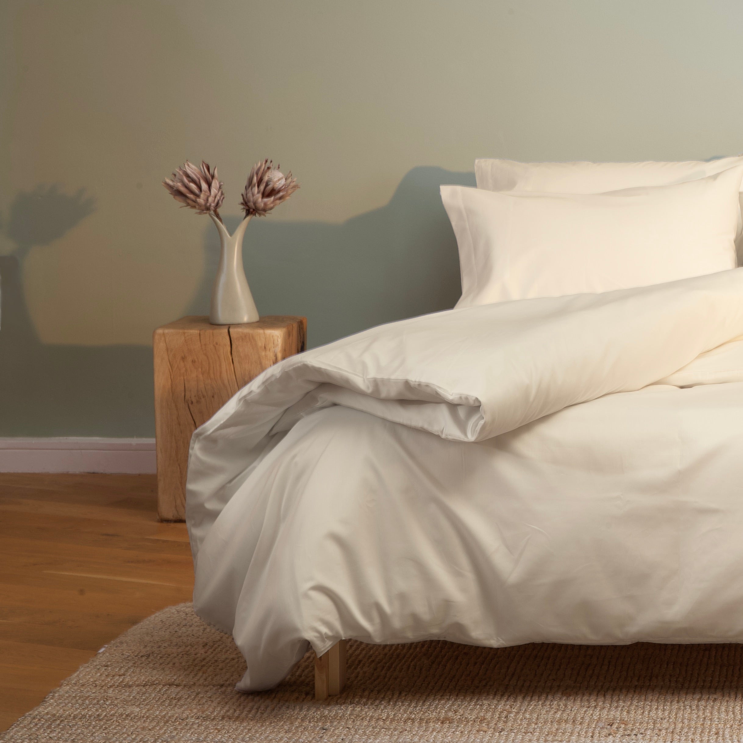 Cotton Sateen Sheet — Cuddledown