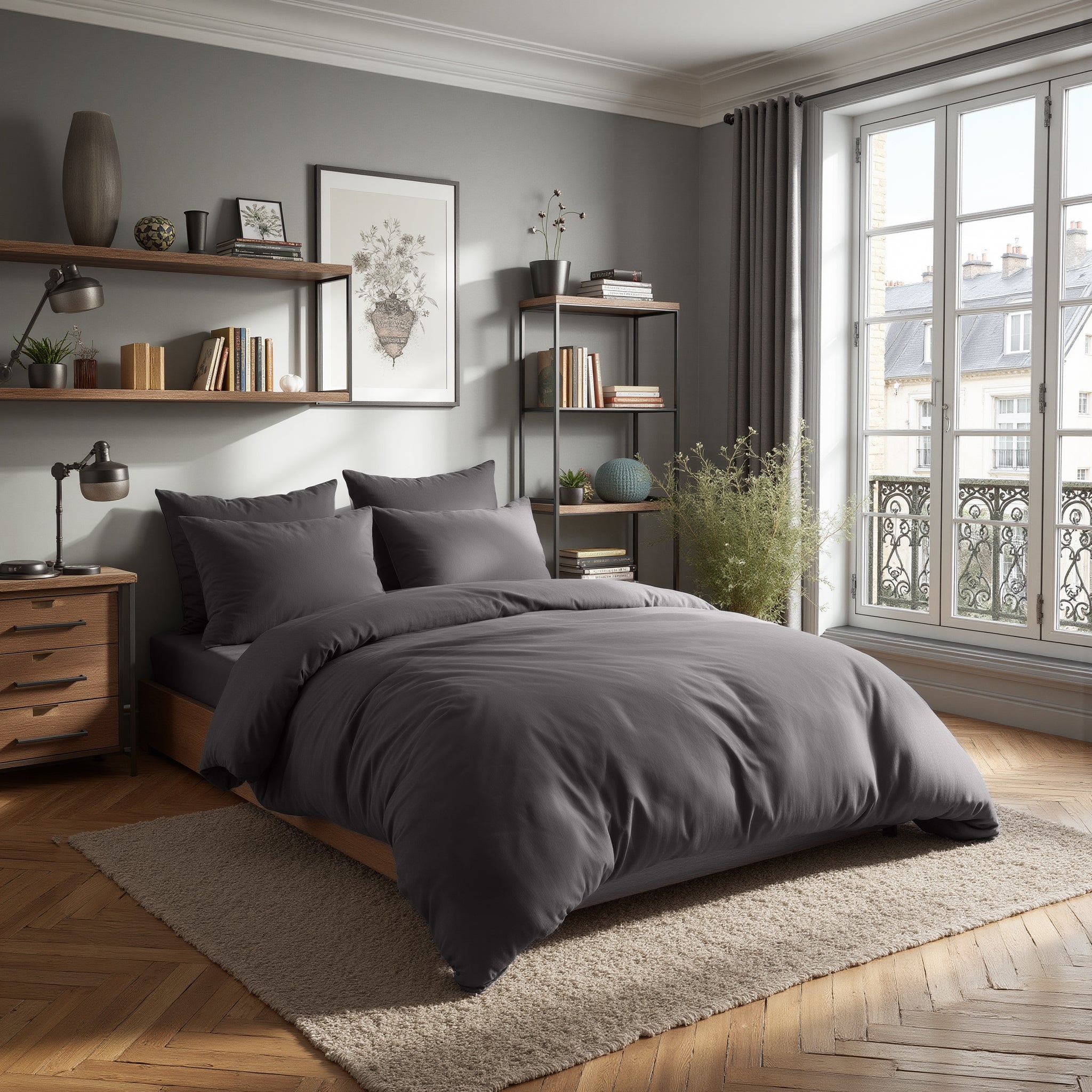 Cotton Percale Duvet Cover