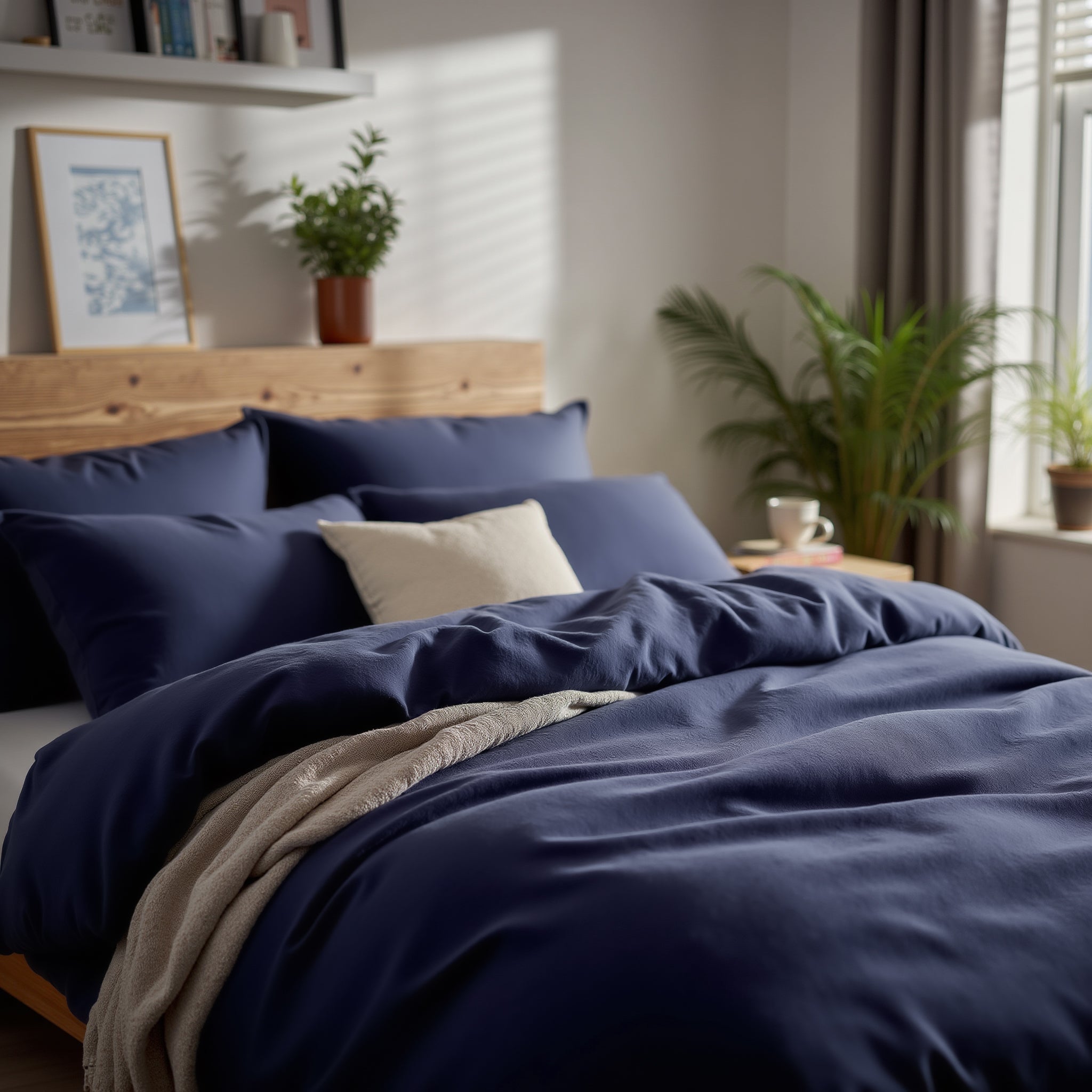 Cotton Percale Duvet Cover