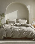 Cotton Percale Duvet Cover — Cuddledown