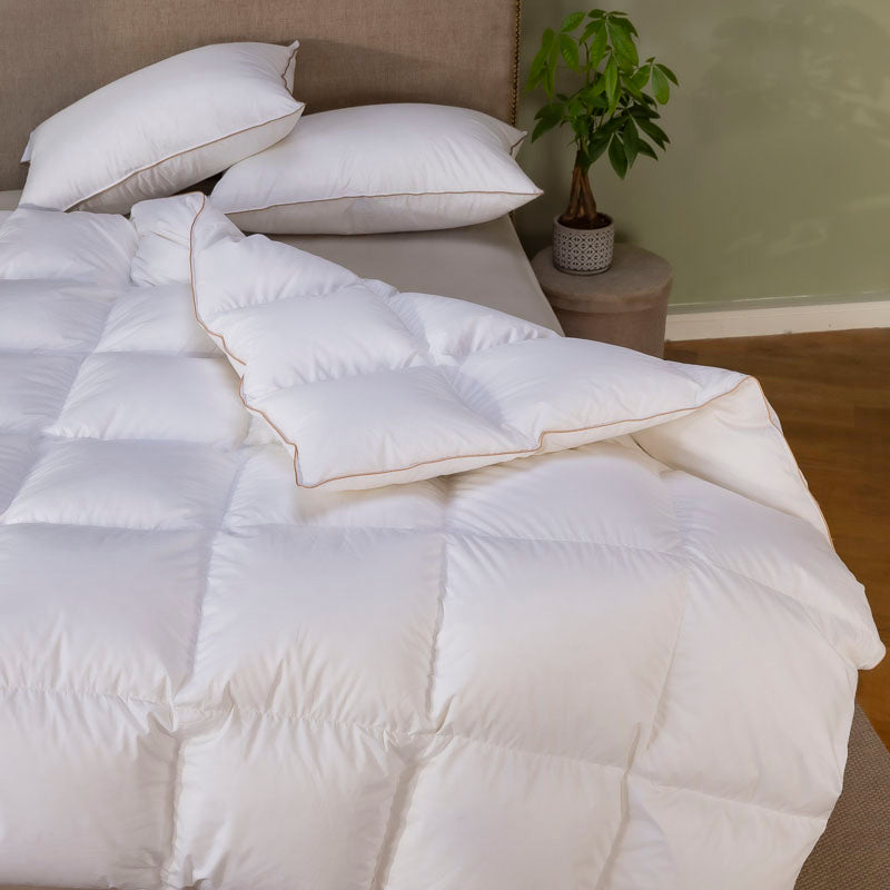 Edelweiss Siberian Goose Down Pillow — Cuddledown