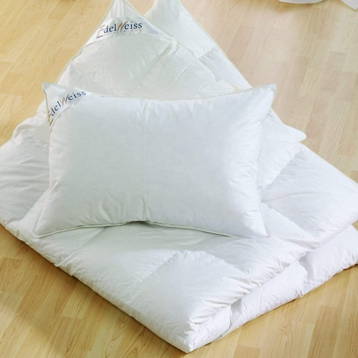Edelweiss Hungarian Goose Down Pillow — Cuddledown