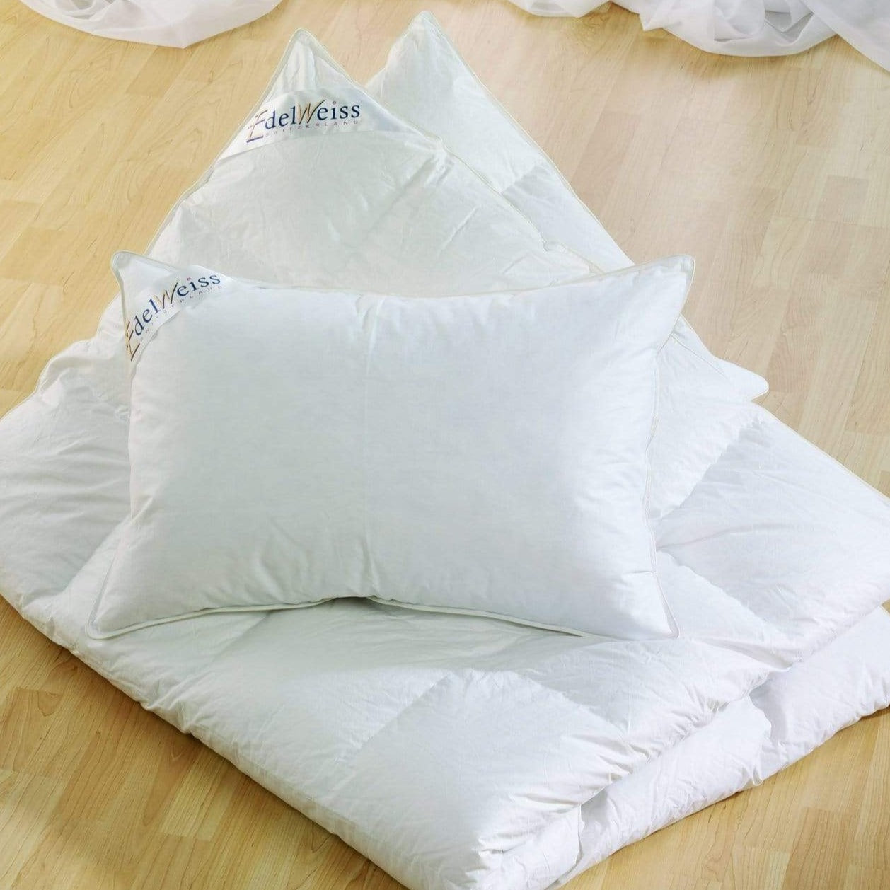 Edelweiss Siberian Goose Down Pillow — Cuddledown