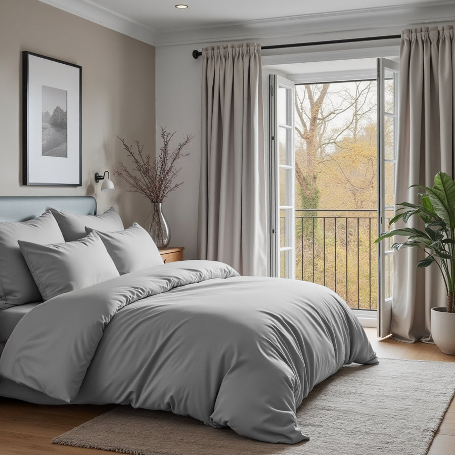 Cotton Sateen Bedding Set — Cuddledown