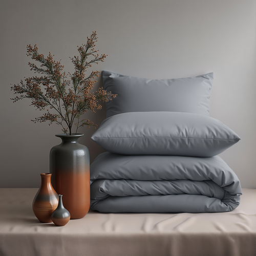 600 Thread Count - Cotton Sateen Duvet Cover