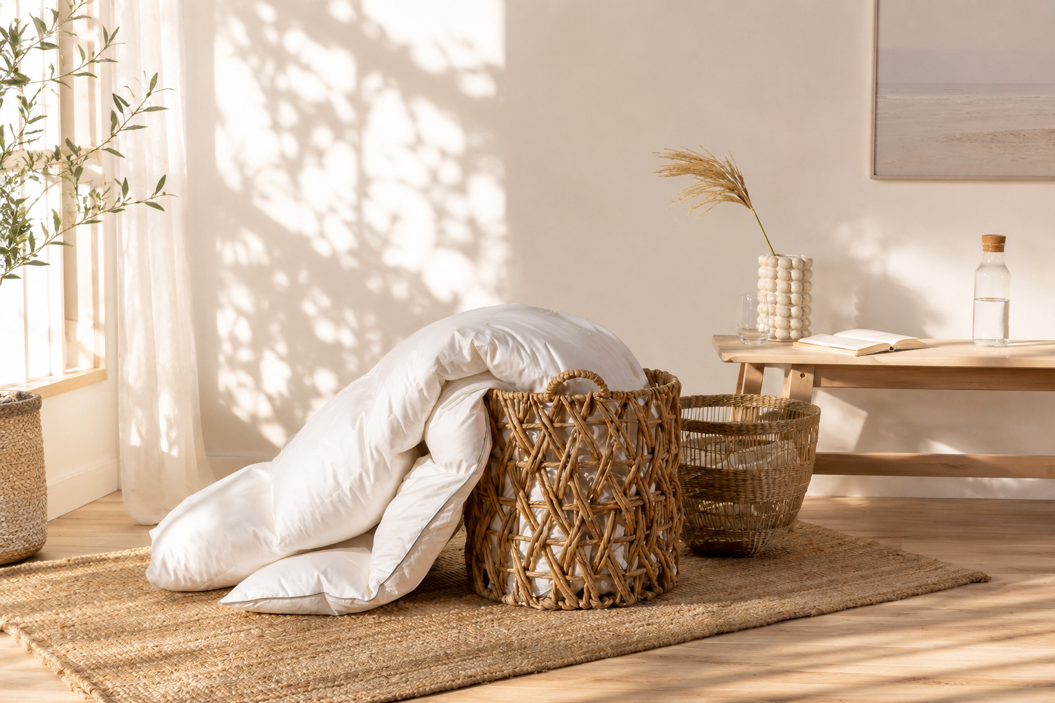 100% Hungarian Goose Down Summer Duvet | Lightweight 4.5 Tog