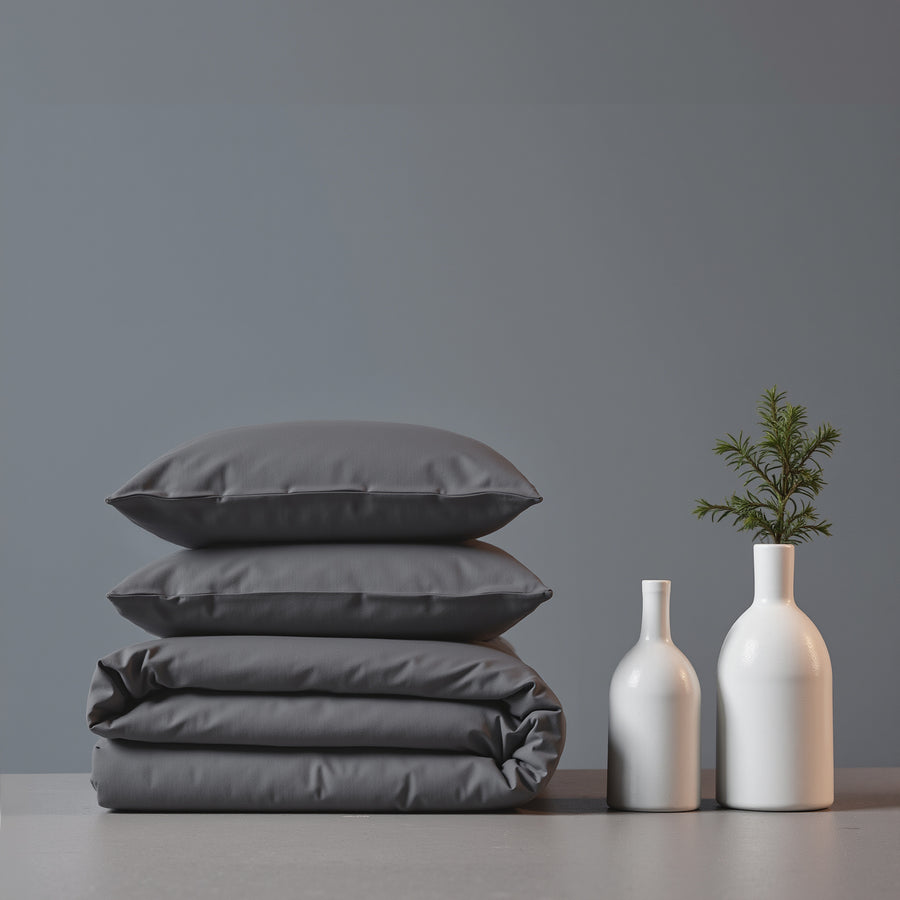 Cotton Percale Duvet Cover — Cuddledown