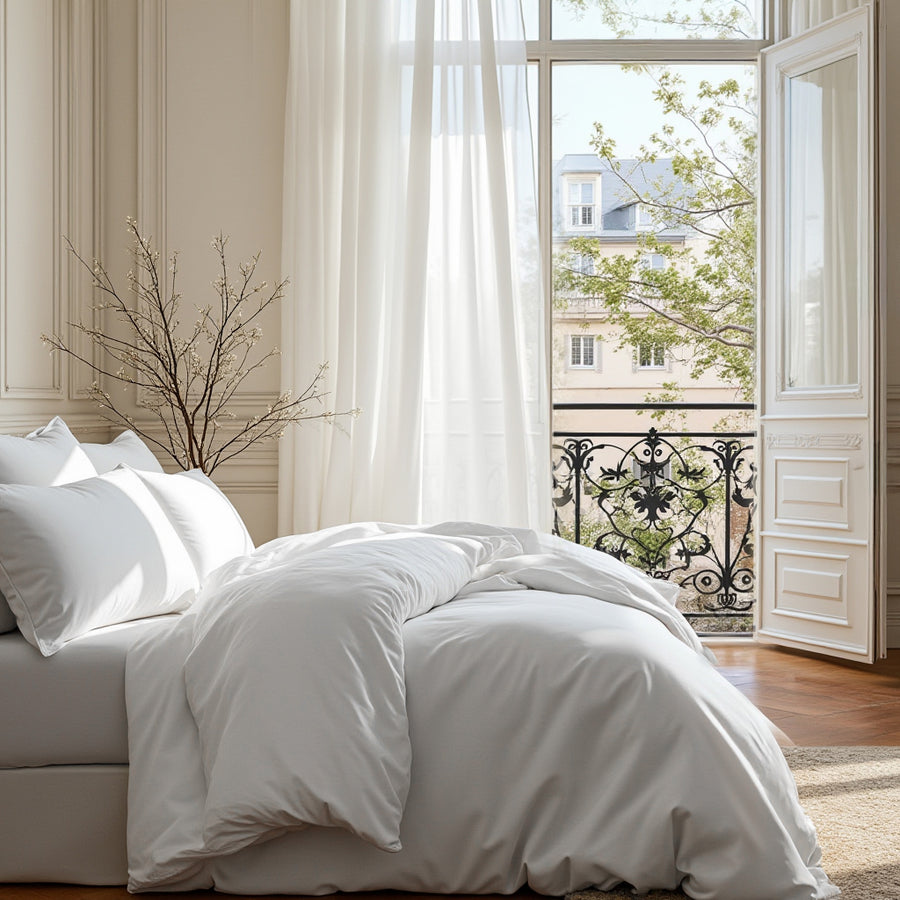 Cotton Sateen Bedding Set — Cuddledown