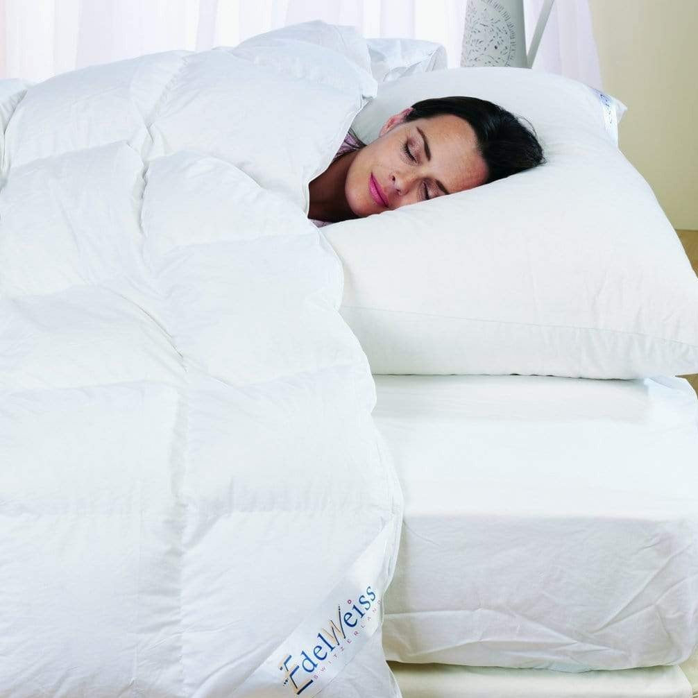 Edelweiss Hungarian Goose Down Pillow — Cuddledown