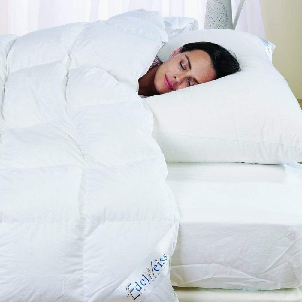 Edelweiss Siberian Goose Down Pillow — Cuddledown