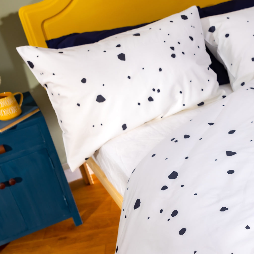 Spotty Cotton Sateen Pillowcase