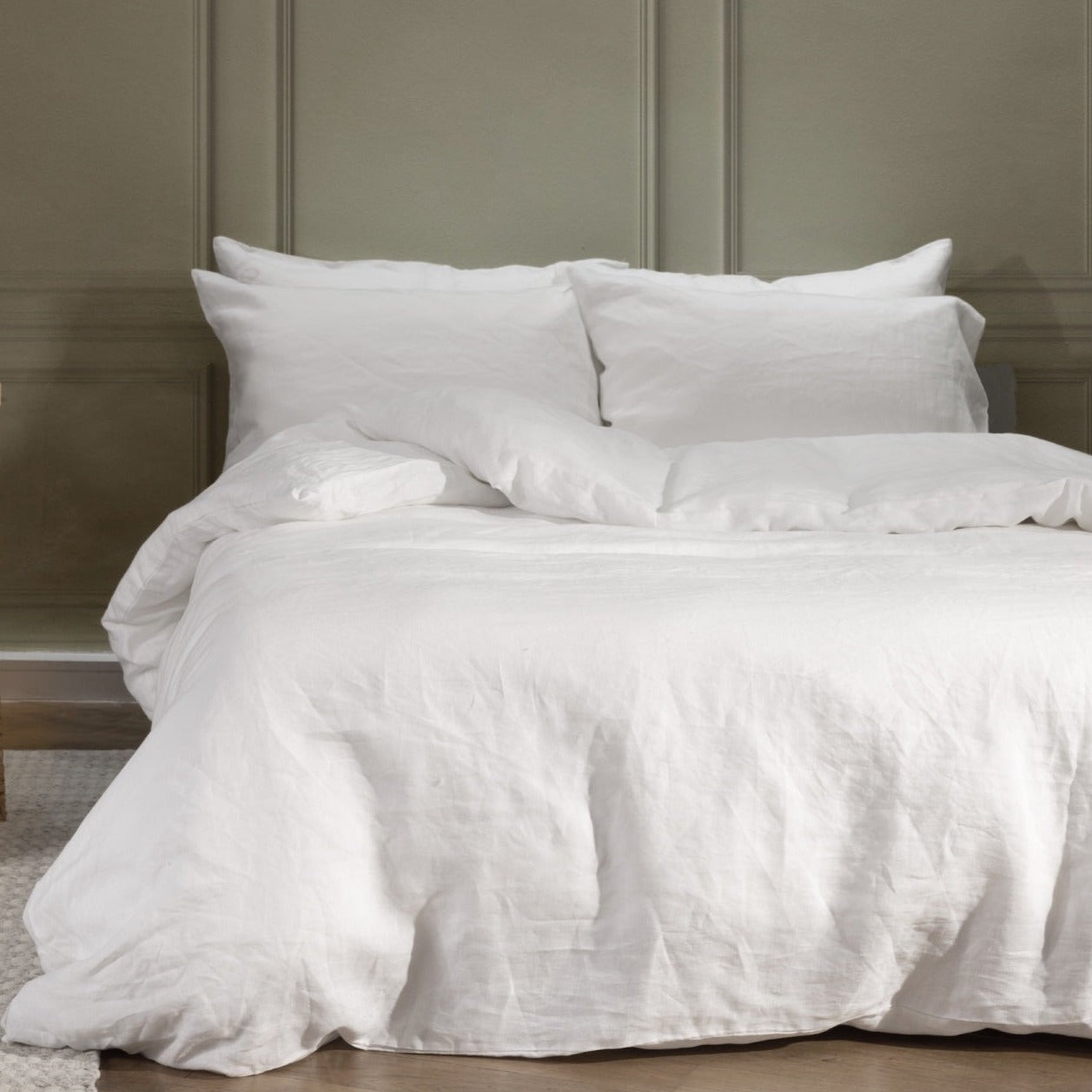 Linen Fitted Sheet — Cuddledown